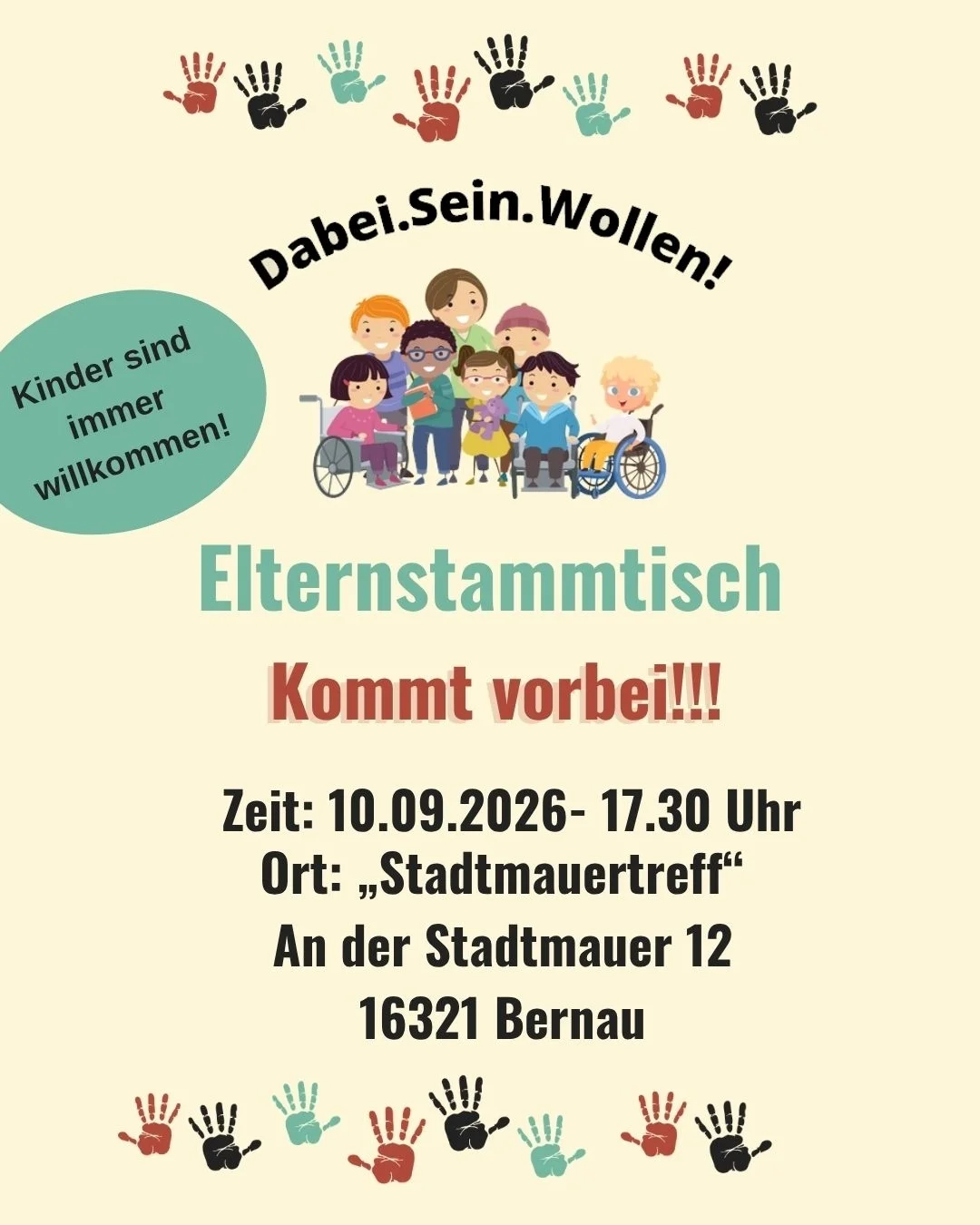 Einladung Stammtisch