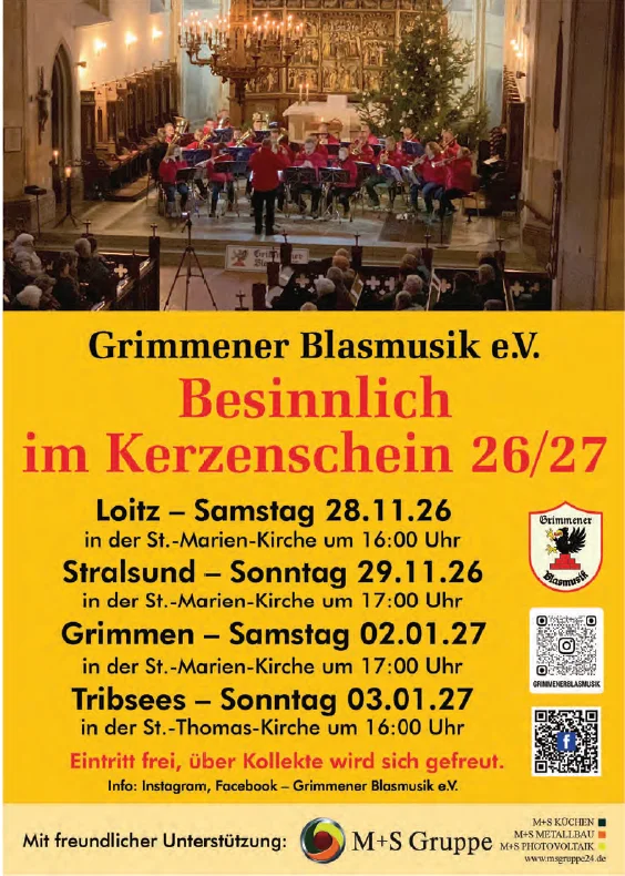 Bläserweihnacht 2026