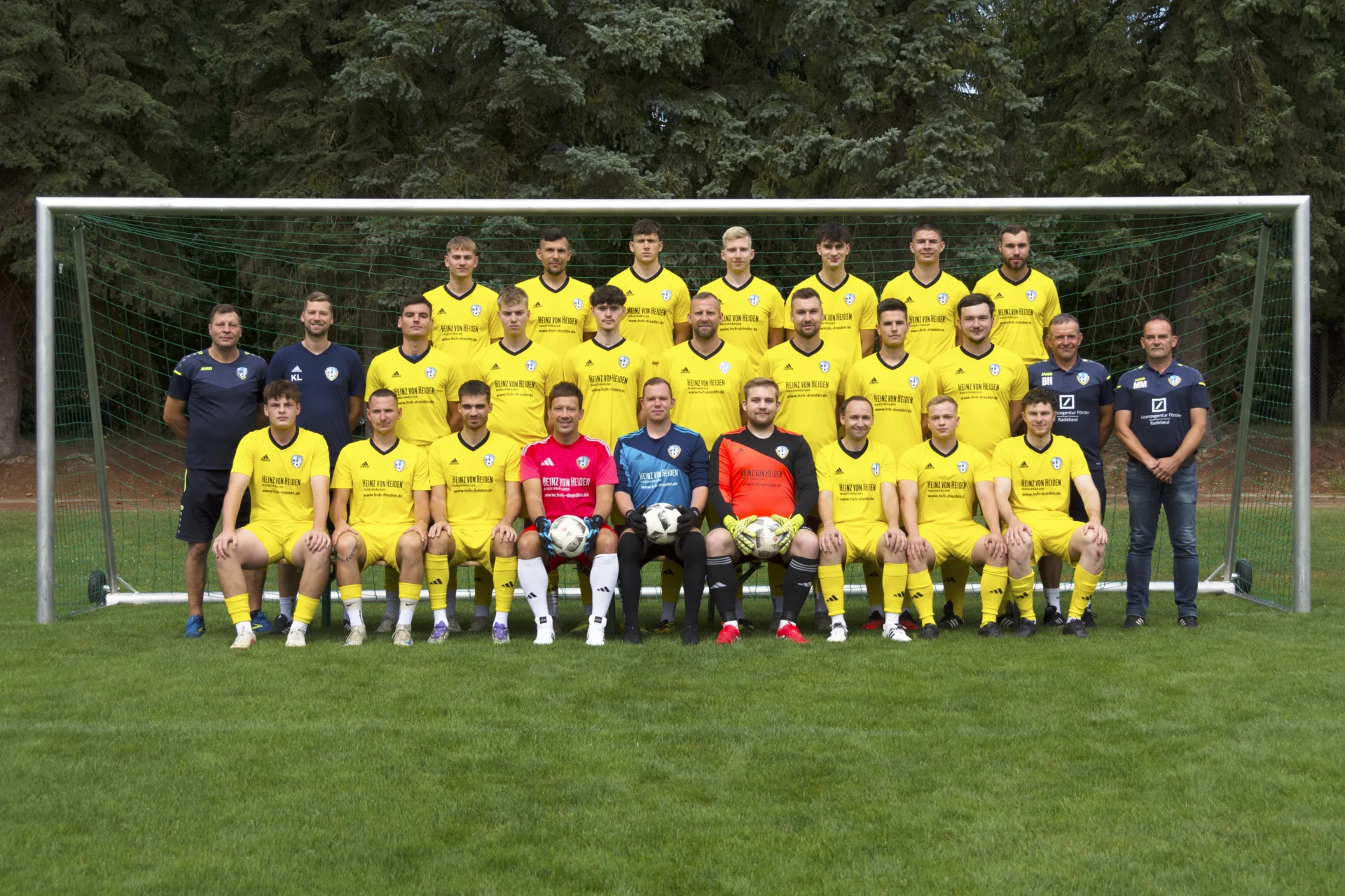 Mannschaftsbild 1. Männermanschaft