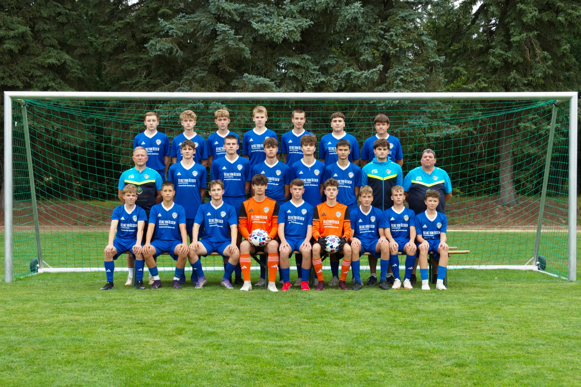 Mannschaftsbild B-Junioren