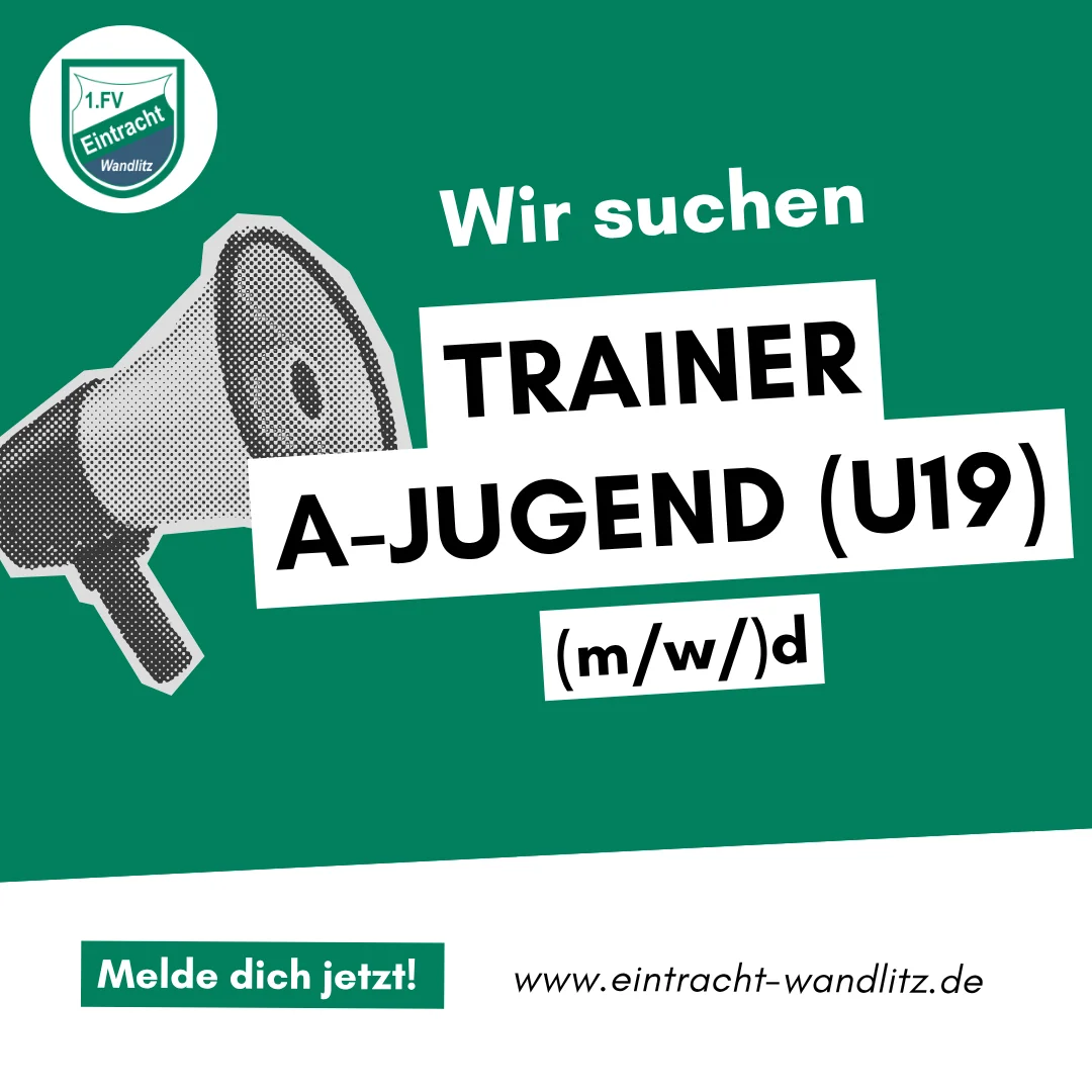 Stellenausschreibung Trainer U19