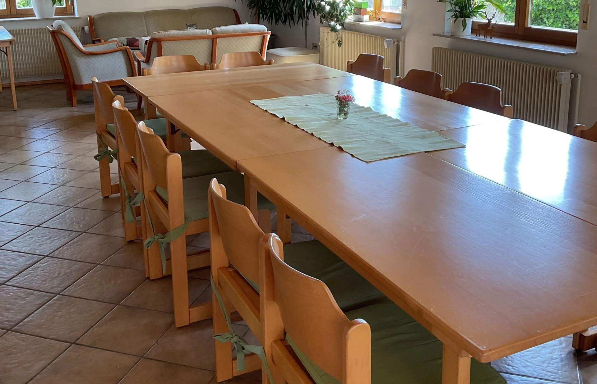 Gemeinschaftshaus: Kaminzimmer