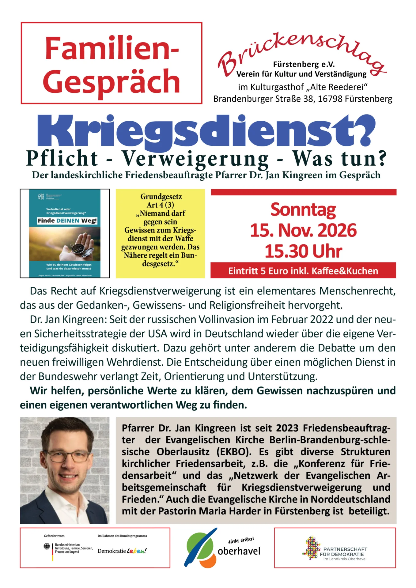 Kriegsdienstverweigerung Beratung