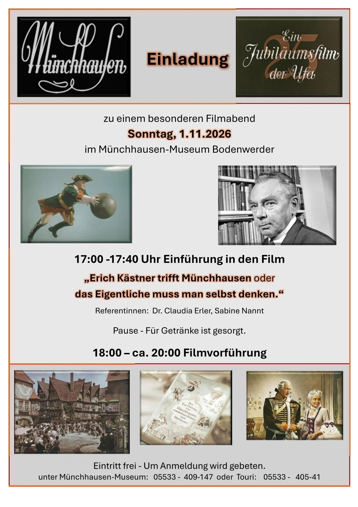 Hans Albers und Erich Kästner