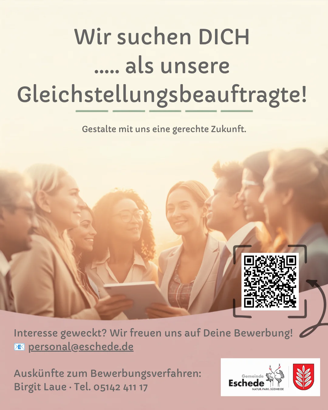 Gleichstellungsbeauftragte in der Gemeinde Eschede gesucht