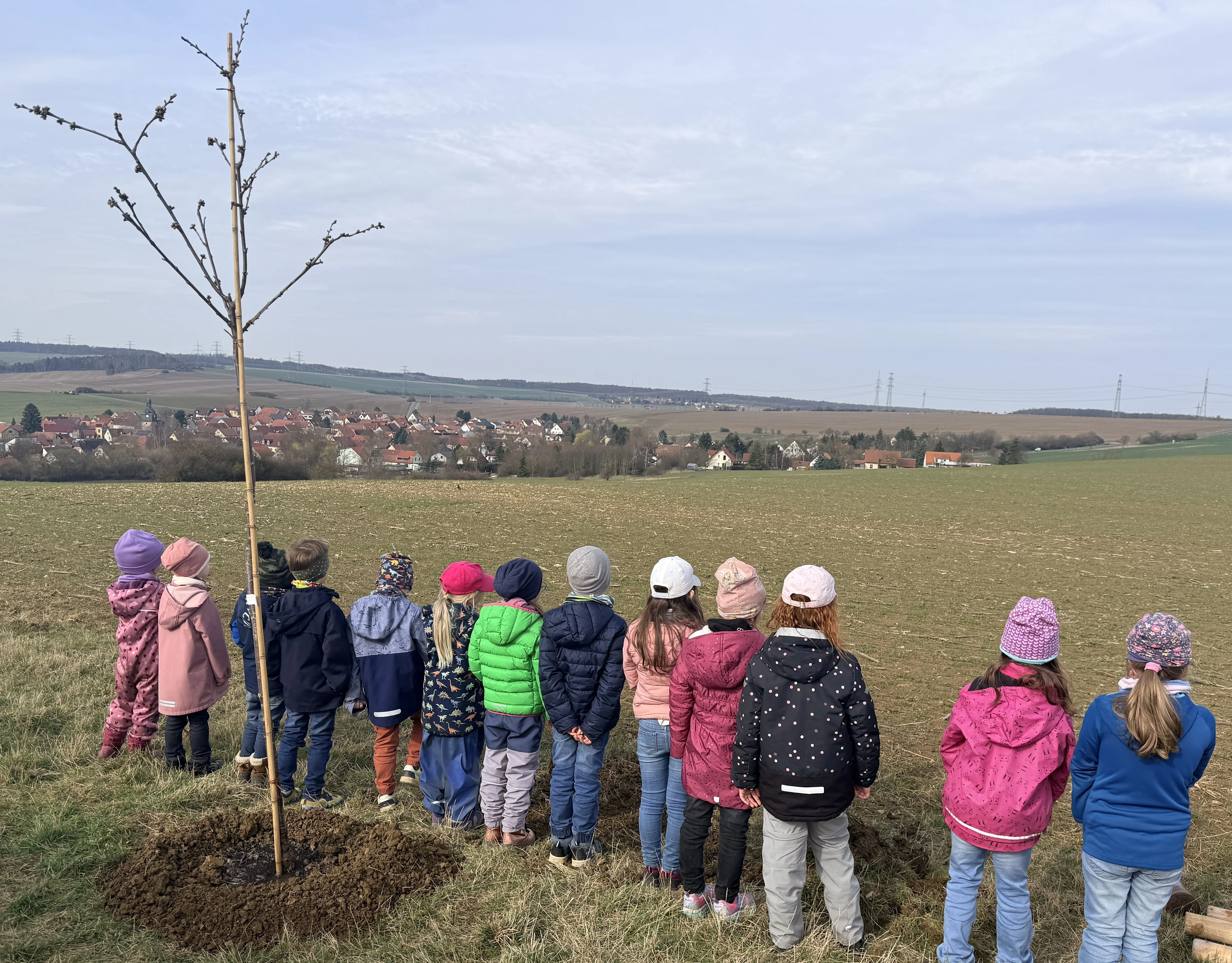 Kita Klettbach Baumpflanzen 3