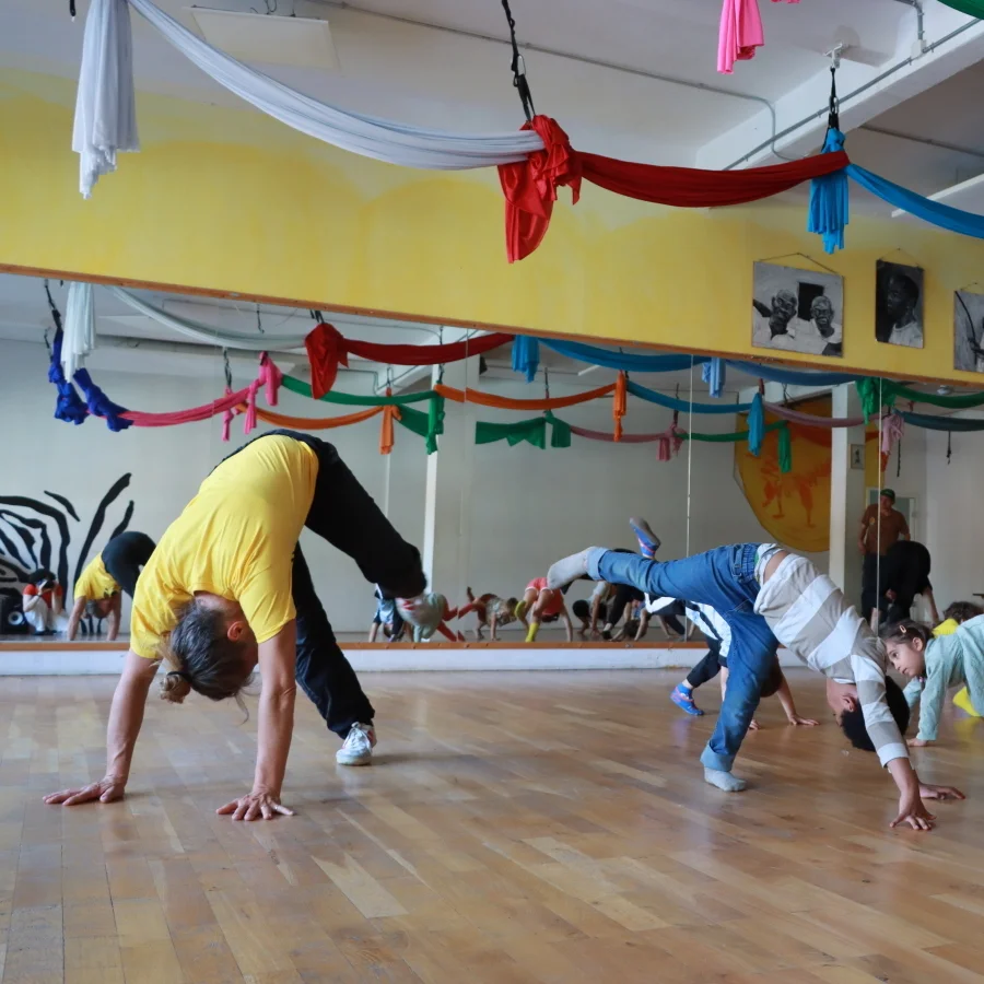 Kinder beim Tanzen
