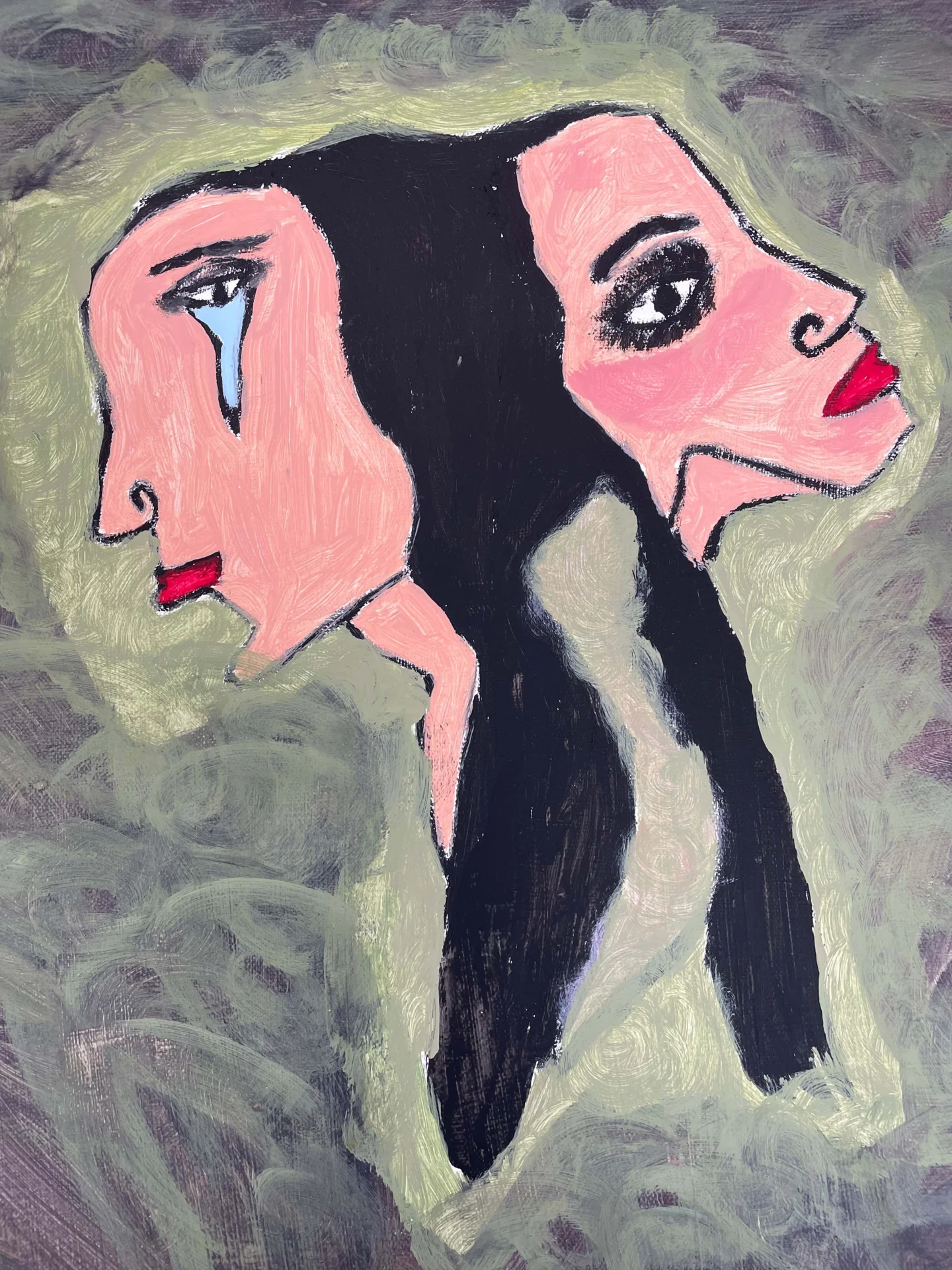 Zwei Gesichter