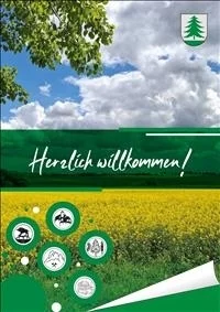 Titelseite der Imagebroschüre der Gemeinde Lichtentanne