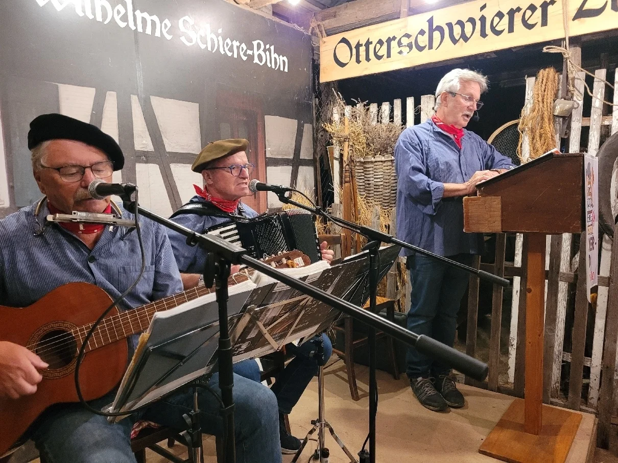 Das "Alemannische Trio" in Aktion