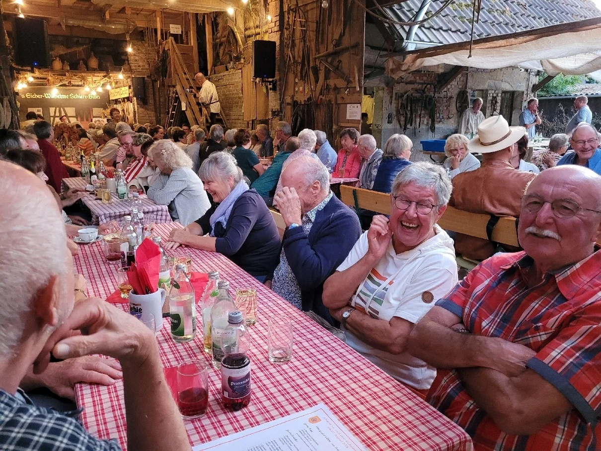 Fröhliches Miteinander