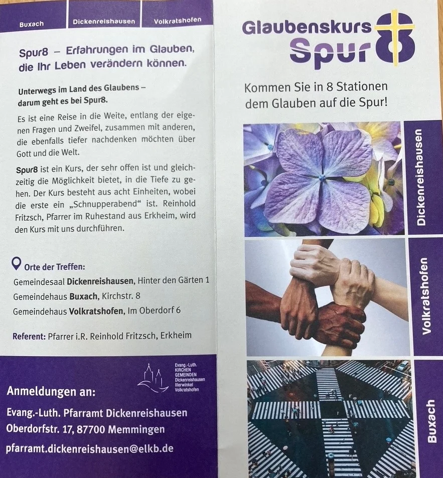 Glaubendkurs Spur 8