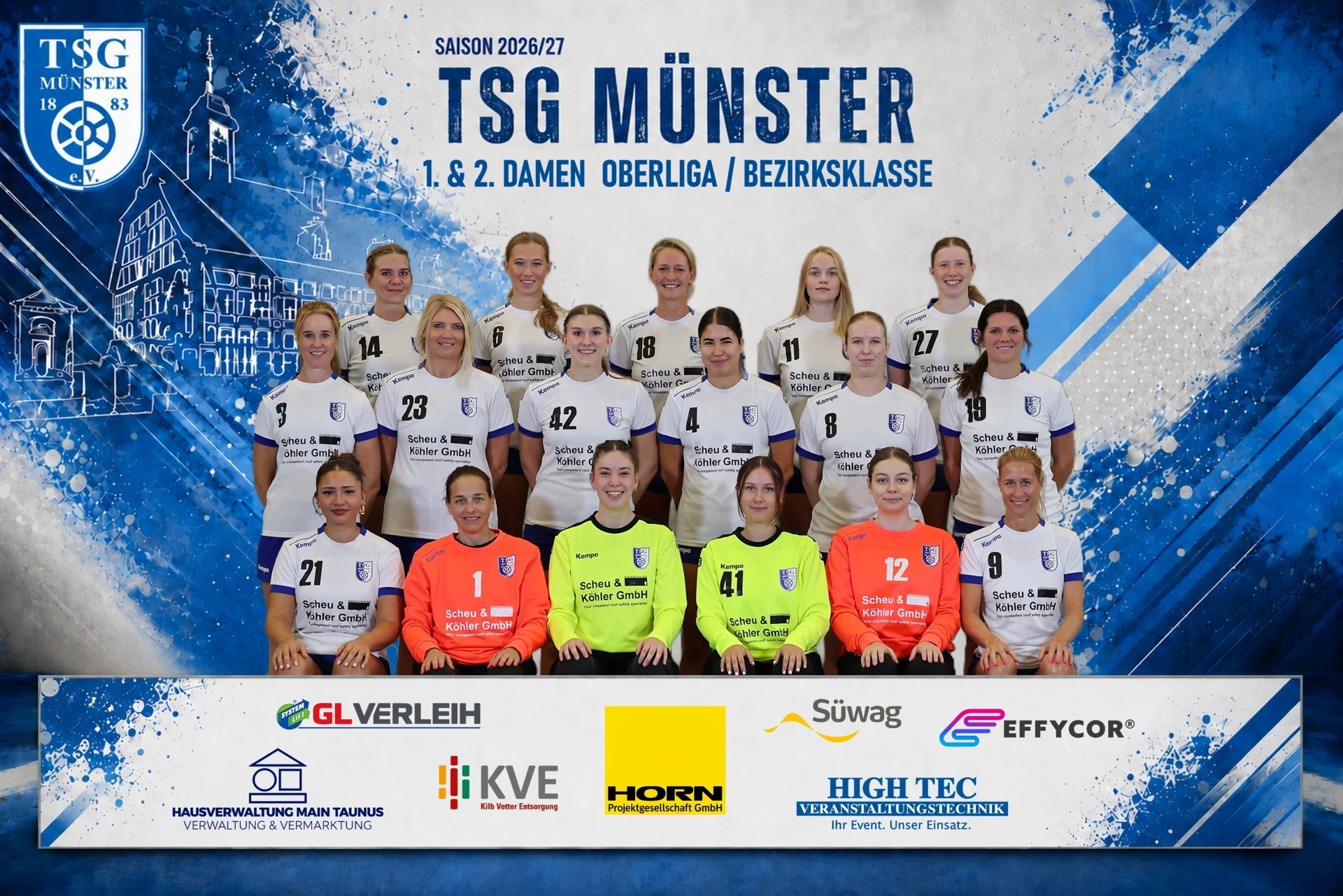 TSG Münster - 1. & 2. Damen 26-27