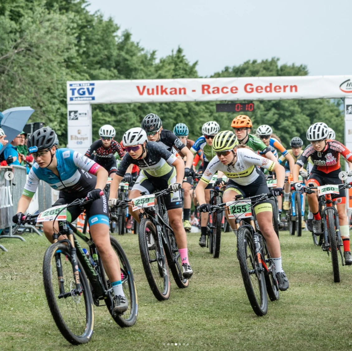 Start Vulkan-Race Gedern U17w