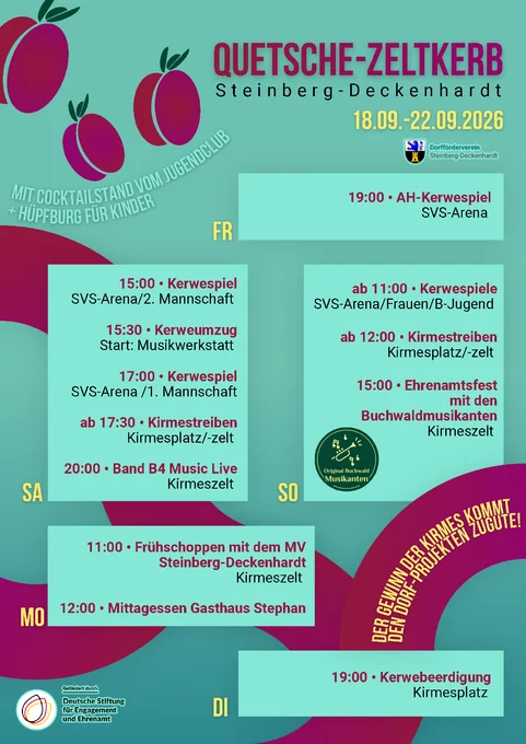 Quetsche Kerb 2026