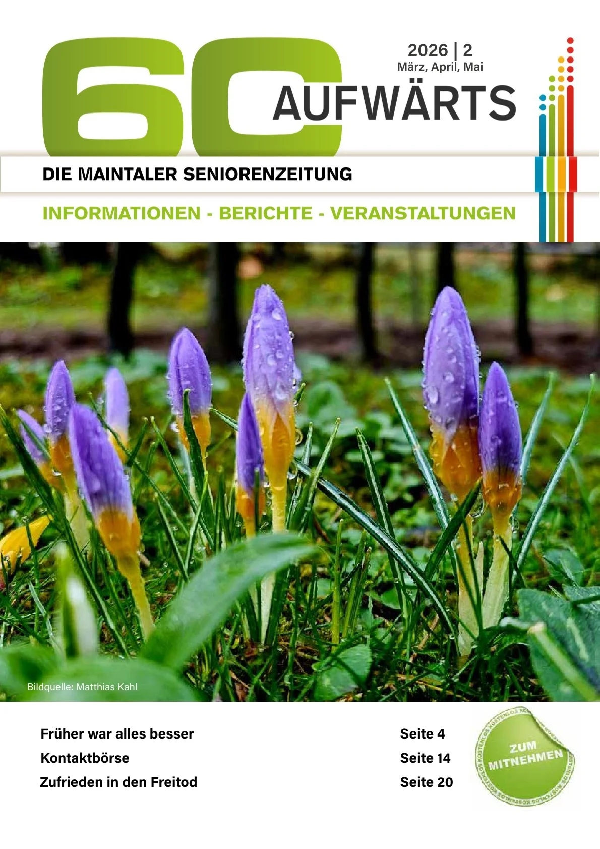 Bild zeigt 60 Aufwärts Ausgabe 26/2