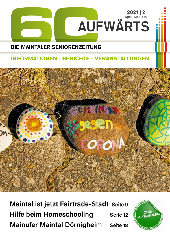 Bild zeigt Cover der 60 Aufwärts 2/2021