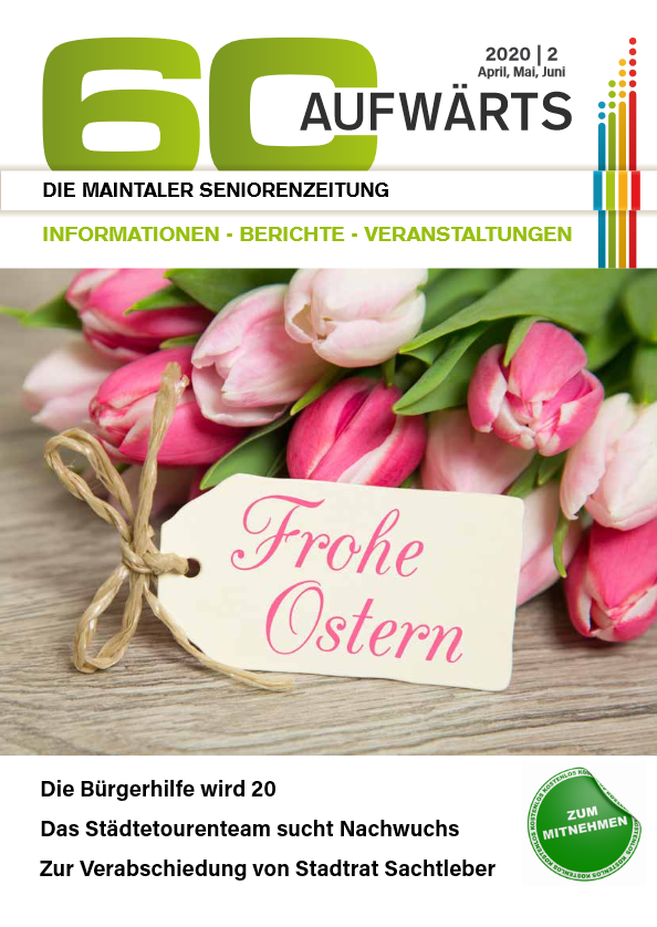 Bild zeigt Cover von 60 Aufwärts 2/2020