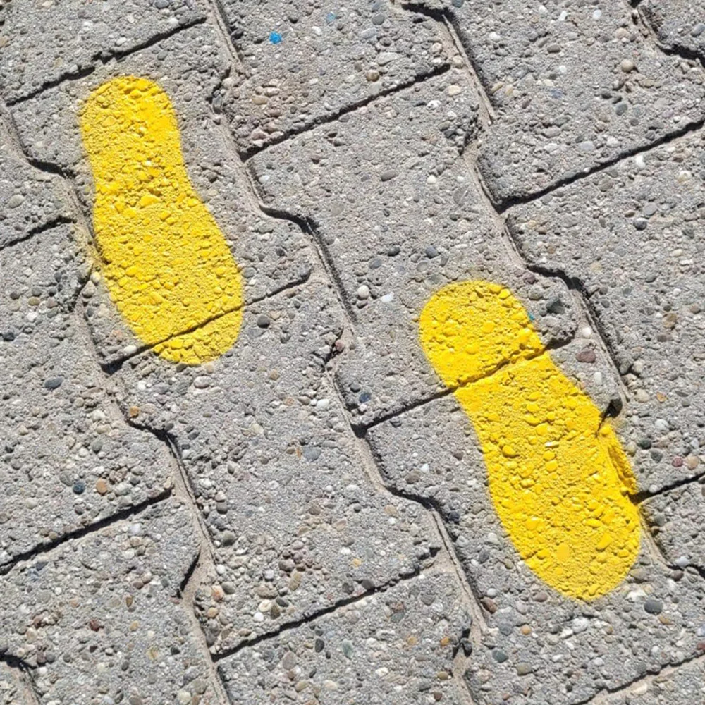 gelbe Füße