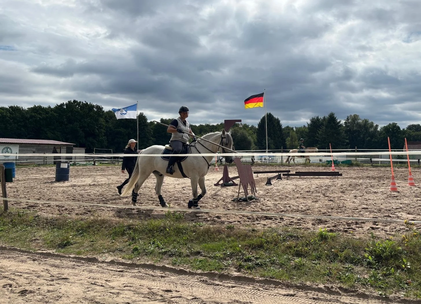 Reiten mit Garoocha