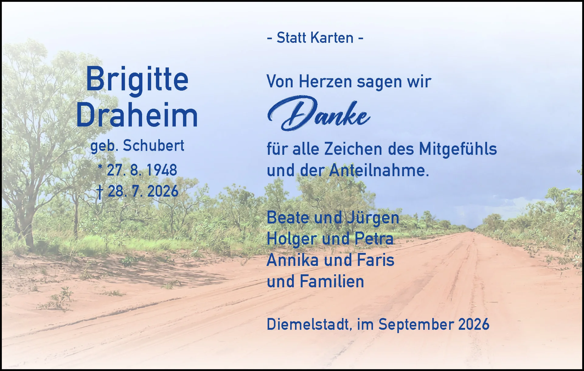 Draheim Brigitte Trauerdankanzeige 32_26