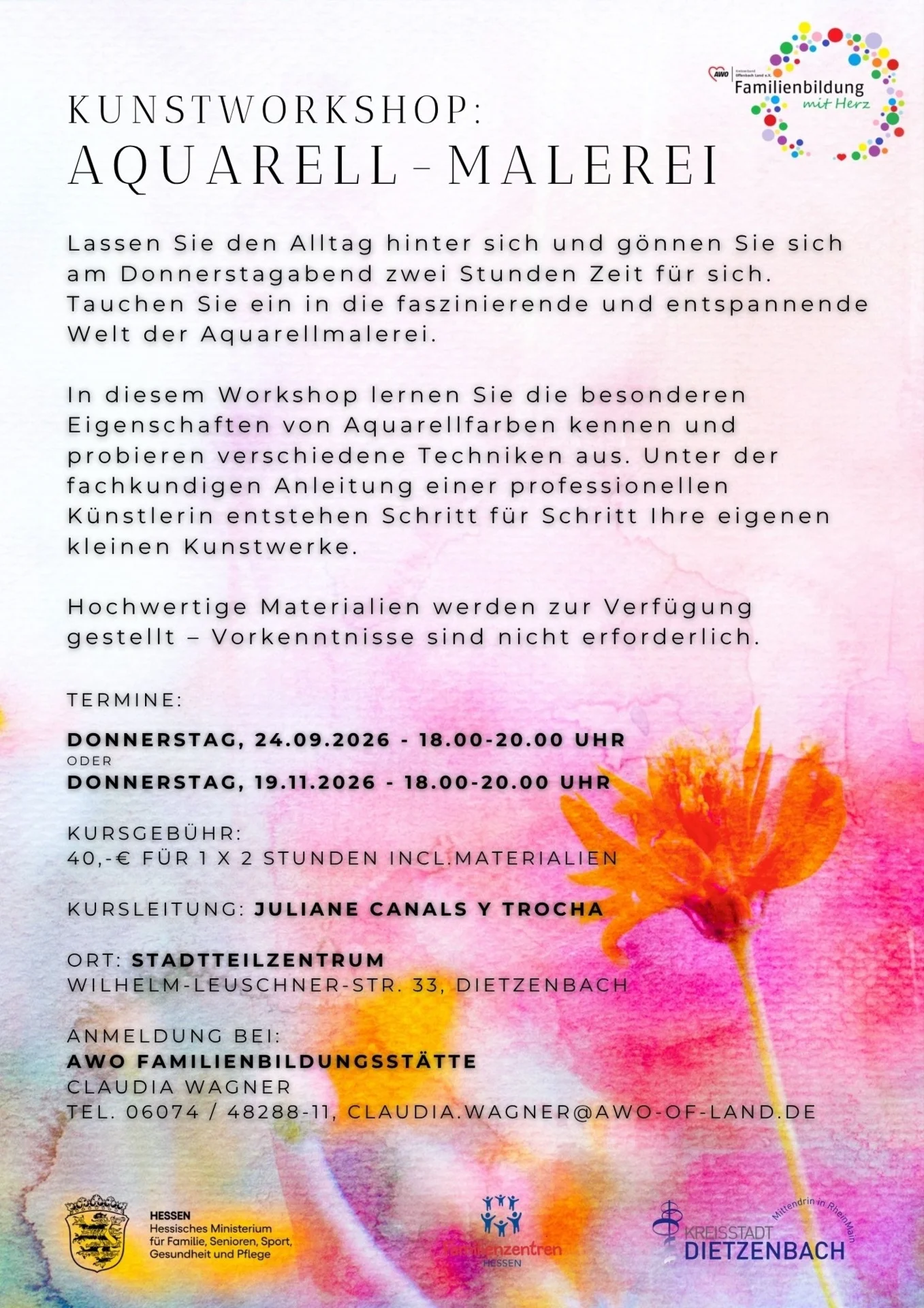Aquarelle Donnerstag