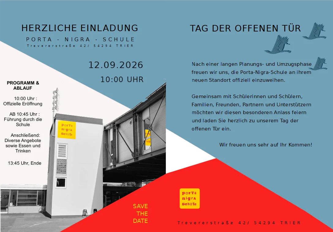 Einladung Tag der offenen Tür