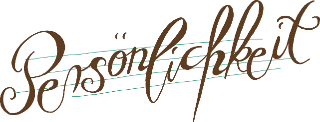 Schriftzug Persönlichkeit, Eigentum Stimm- & Sprachwerkstatt Sabrina Rheindorf