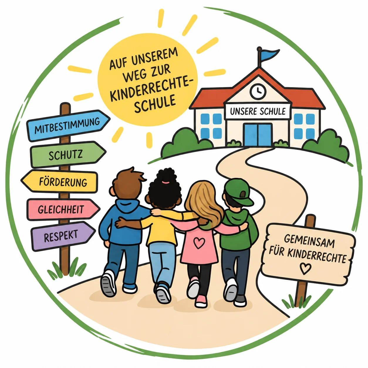 Gemeinsamer Weg zur Unicef Kinderrechteschule