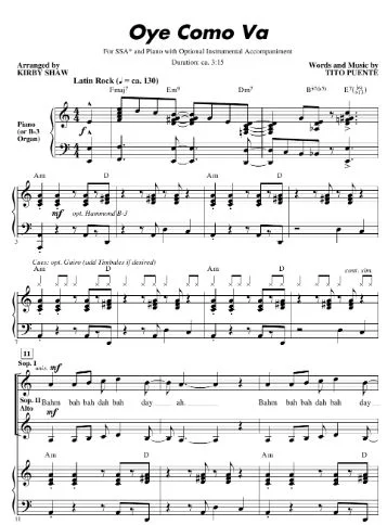 Oje Como Va--Santana- Rhythm-