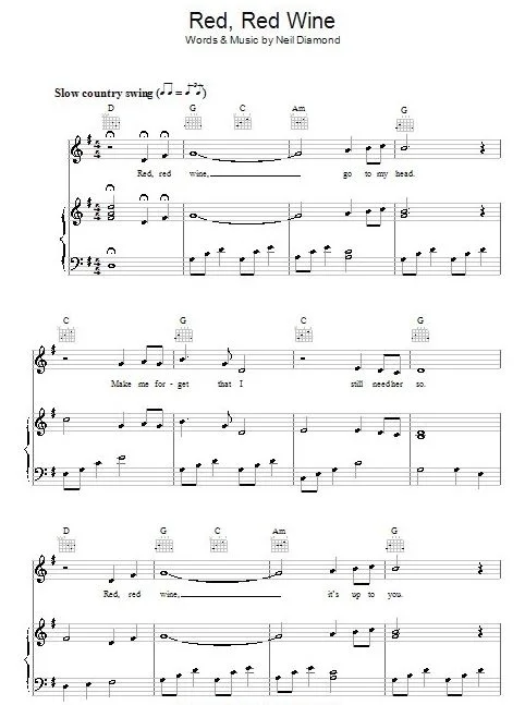 Rhythm - Reggae - Red Red Wine -