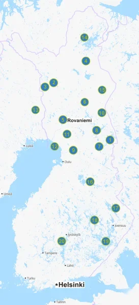 Winterregionen