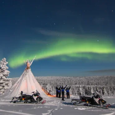 Winterabenteuer in Ivalo