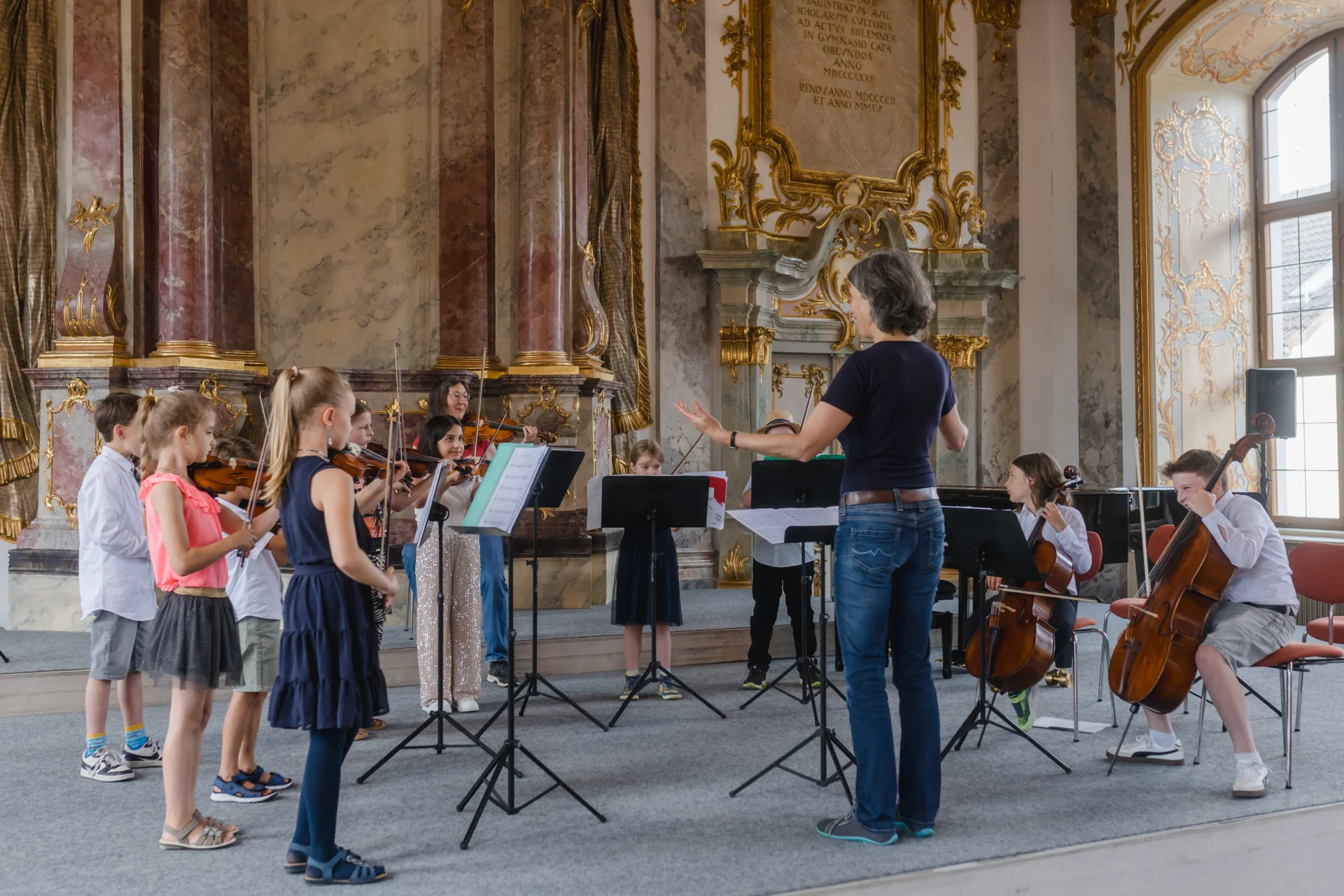 Viviolino Orchester bei Festkonzert im Kleinen Goldenen Saal in Augsburg am 6. juni 2026