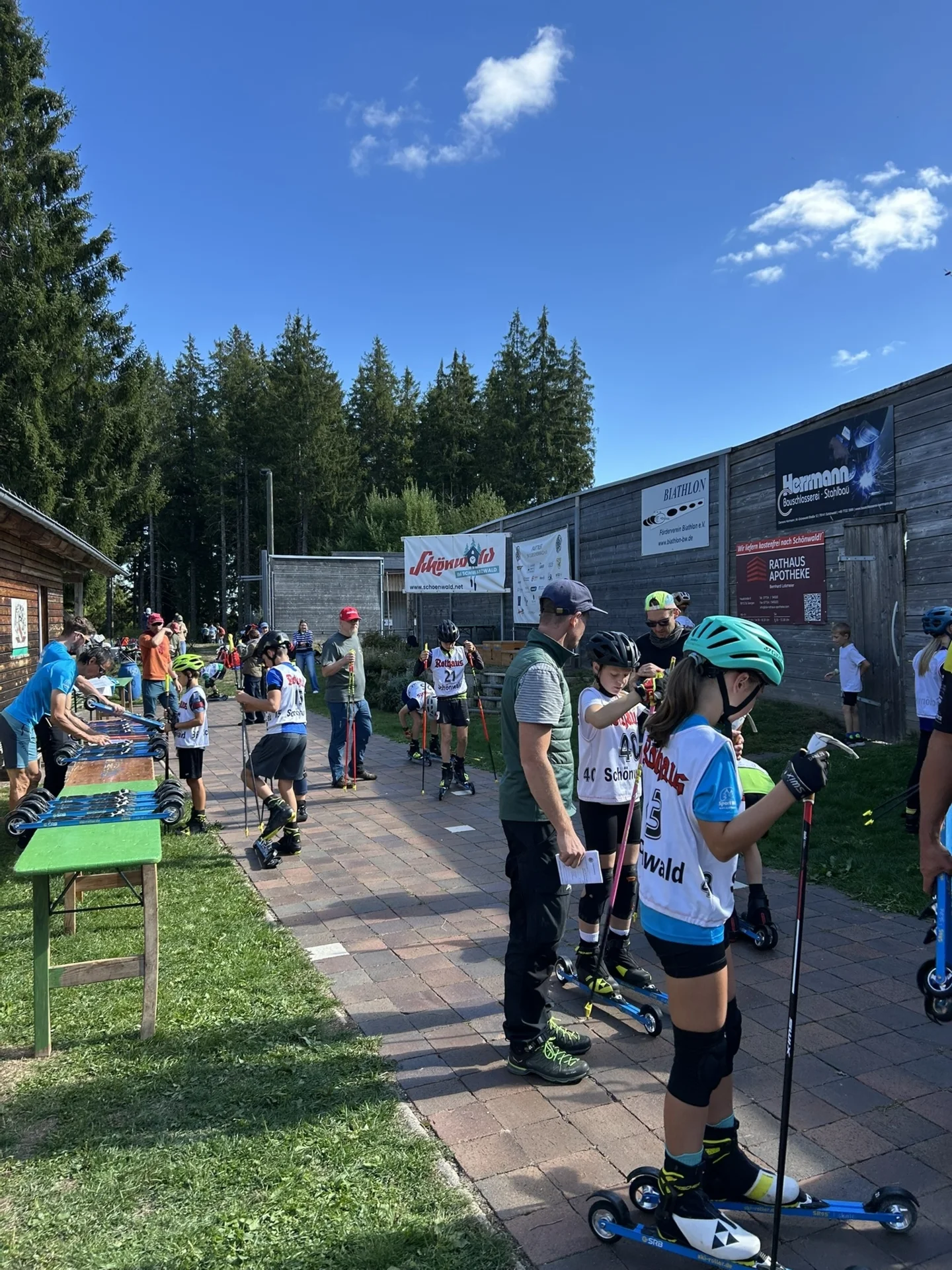 Ausgabe Skiroller