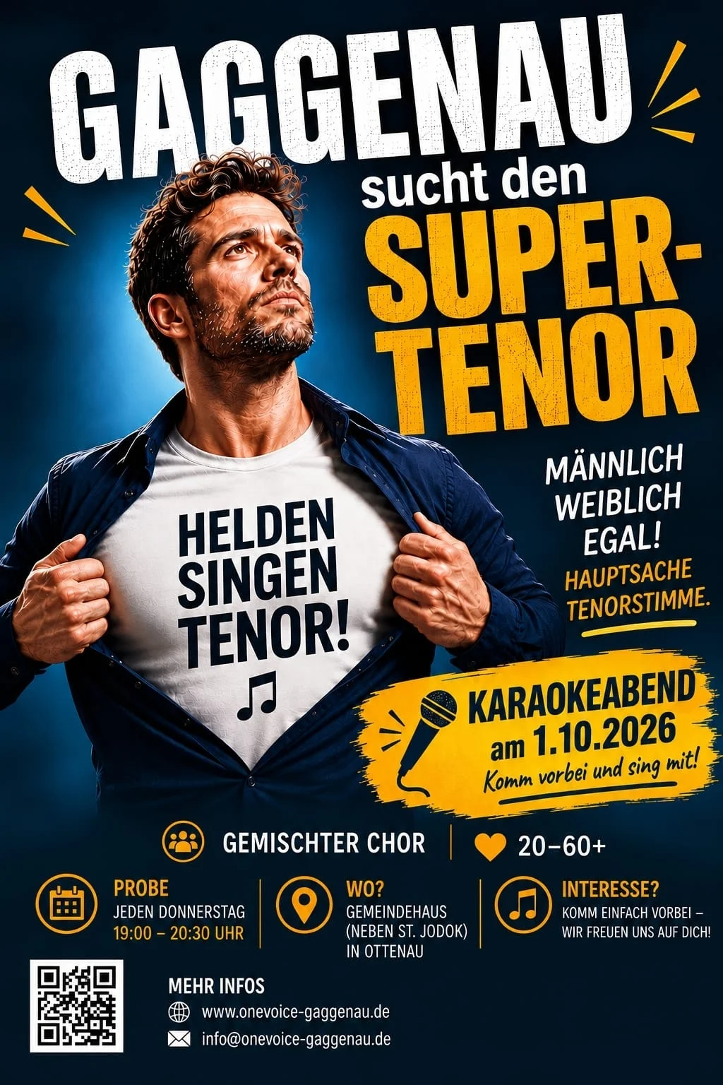 Gaggenau sucht den Super-Tenor