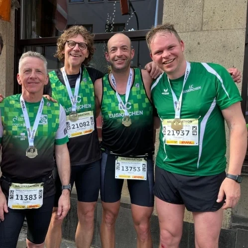 LCE-Triathleten beim Bonn Marathon 2026