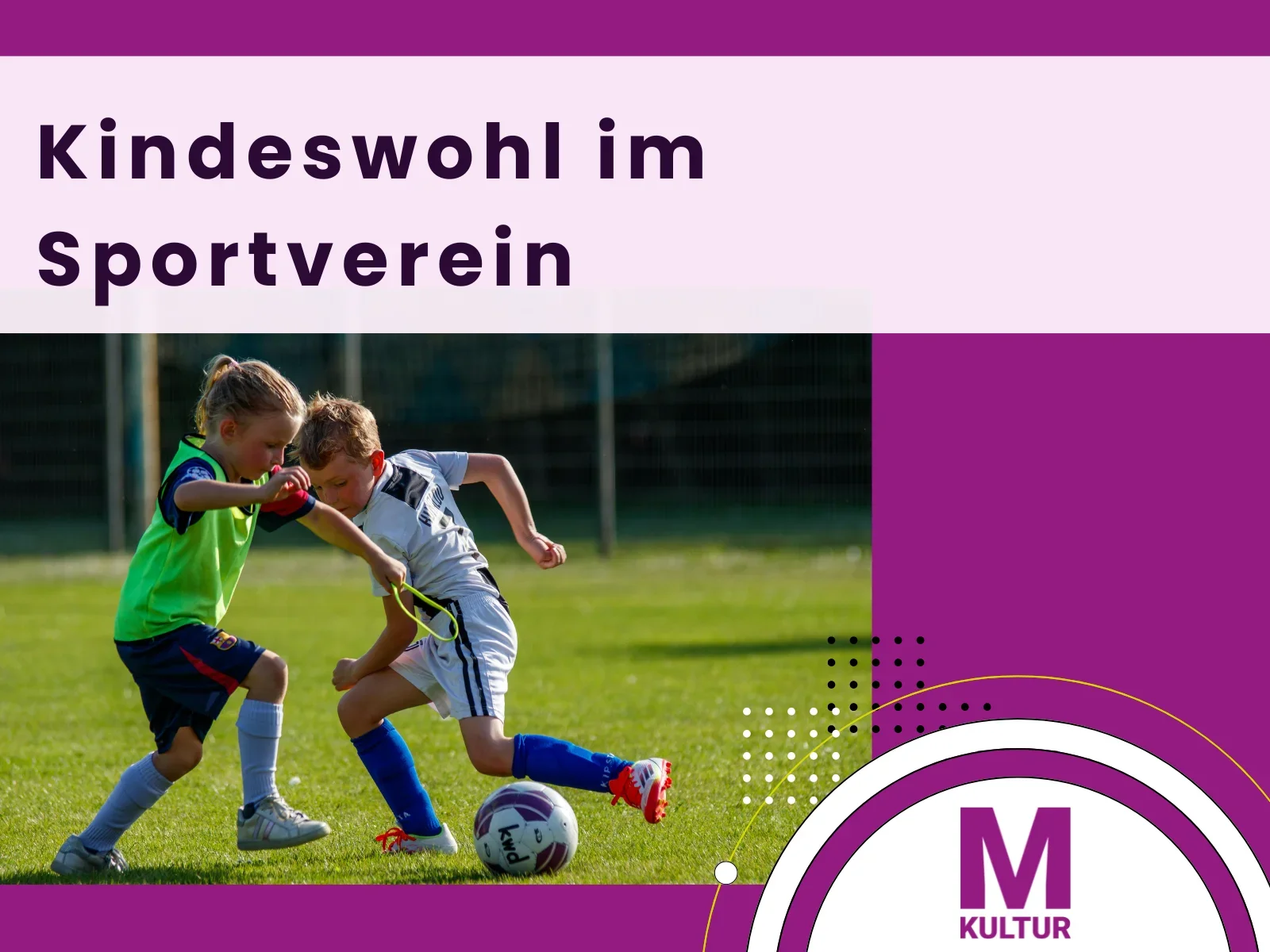 Bild zeigt Vorschaubild zu "Kindeswohl im Sportverein"; Foto: Stadt Maintal, Canva