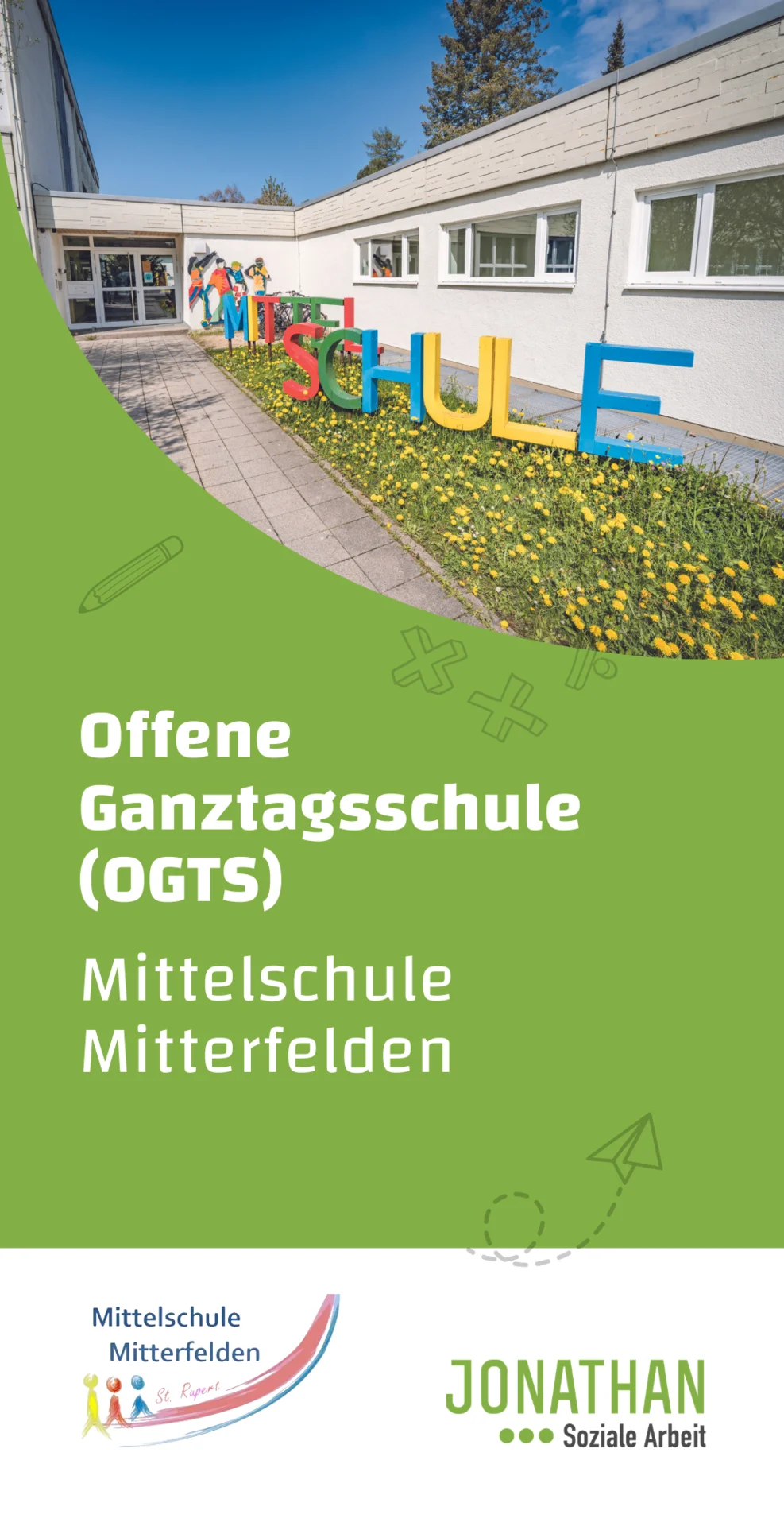 Flyer von der offenen Ganztagsschule