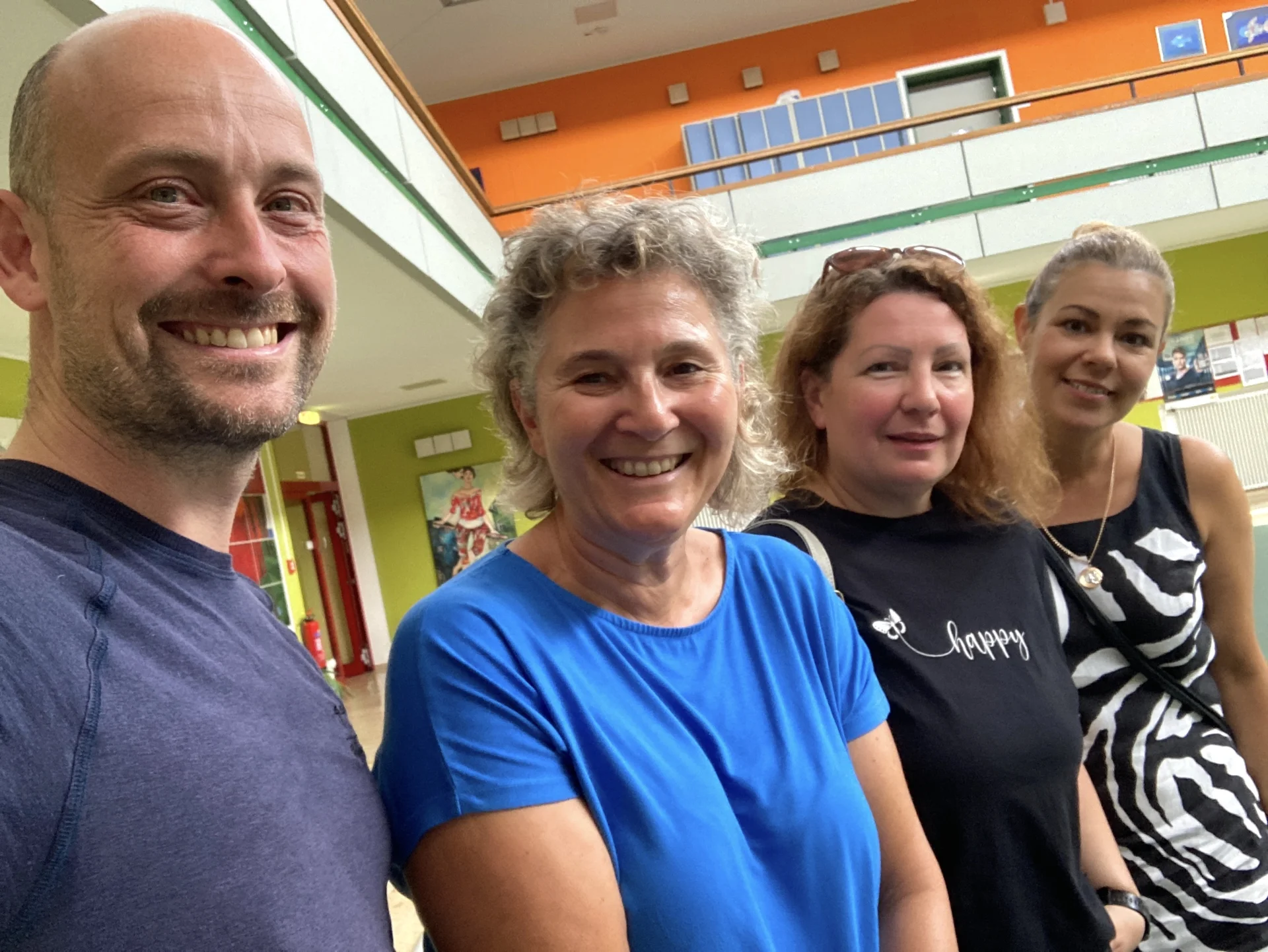 OGTS Teamfoto (v. l. n. r.): Andreas Gruber (Leitung), Ingrid Öttl, Heidi Schuster, Oxana Freier