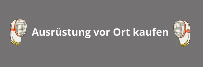 Titelbild Ausrüstung vor Ort