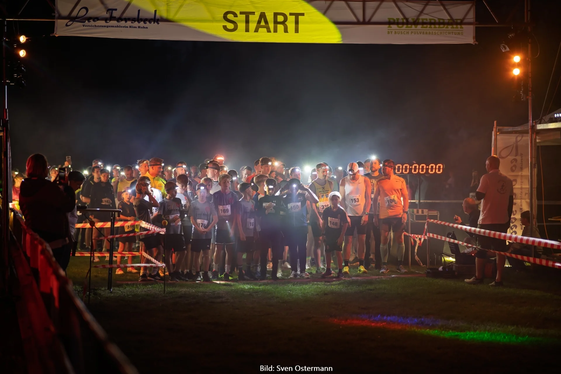 Start Villelauf@night 2026 Bild: Sven Ostermann