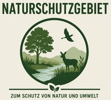 Schild Naturschutzgebiet