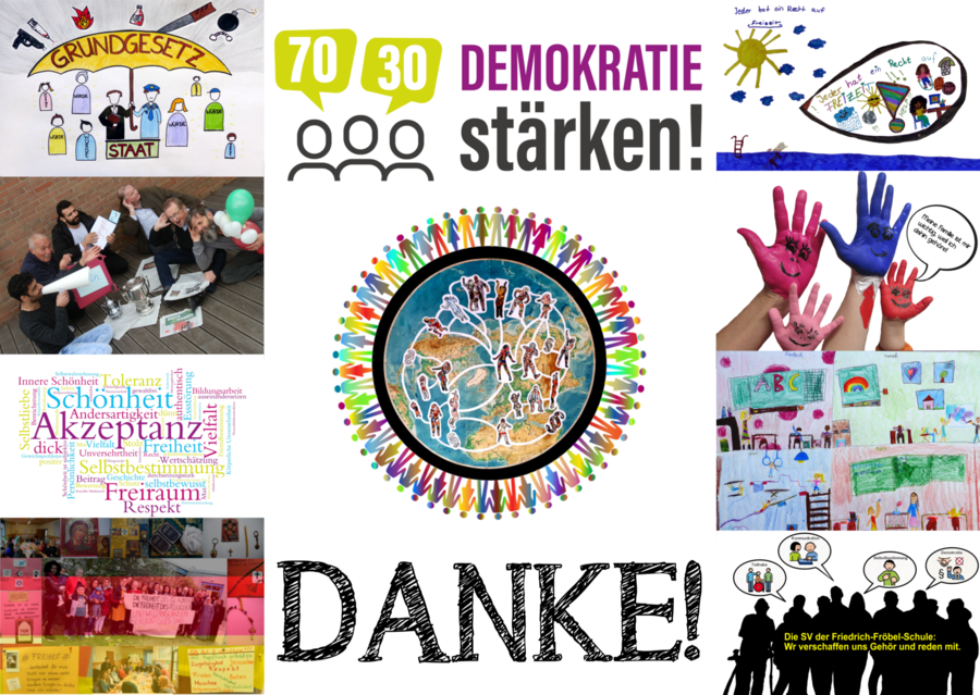 Bild zeigt Postkarte der Plakataktion 70 / 30, Foto: Maintal Aktiv - Freiwilligenagentur