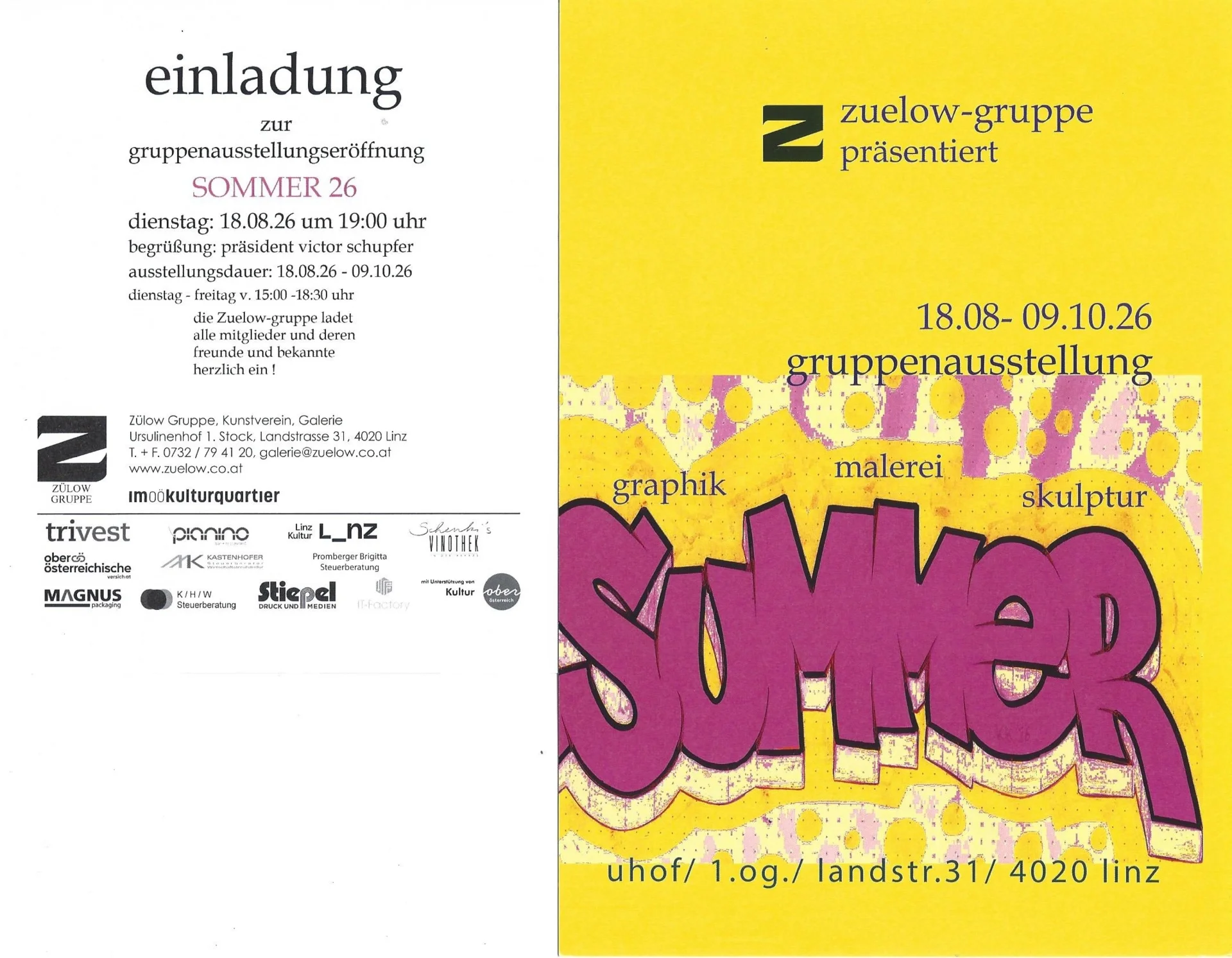 Einladung Linz-Summer