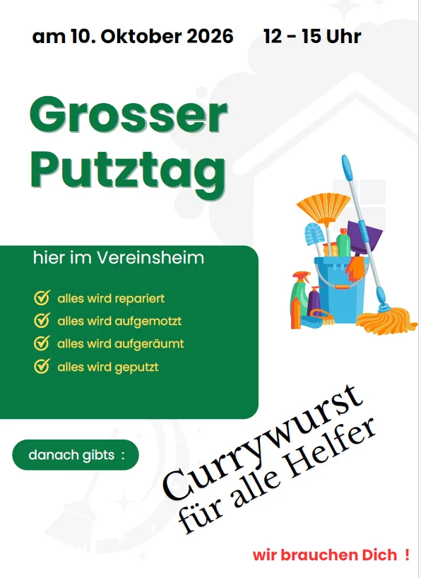 Putztag am 10.10.2026