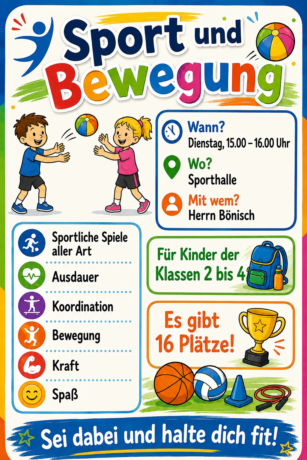 Sport und Bewegung