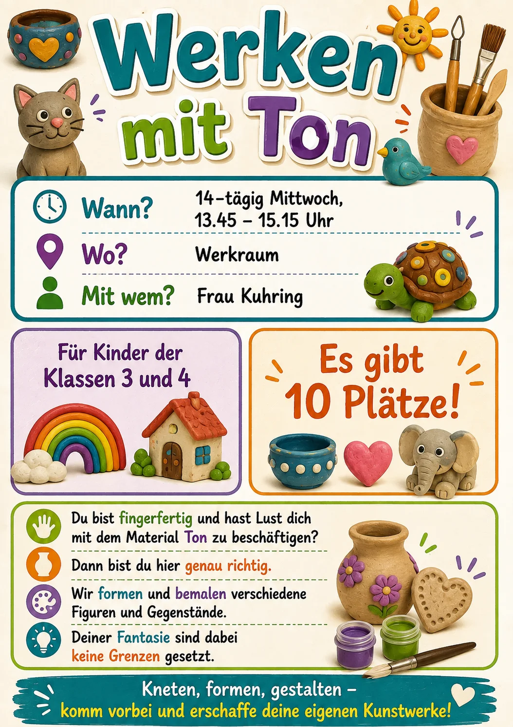 Werken mit Ton