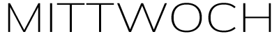 MITTWOCH