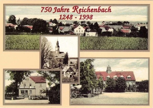 Postkarte von 750 Jahre Reichenbach